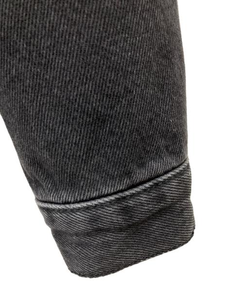 DIESEL（ディーゼル）DIESEL (ディーゼル) 裏ボアデニムジャケット ブラック サイズ:Sの古着・服飾アイテム