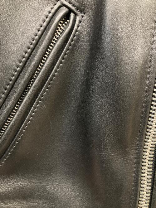 Schott（ショット）Schott (ショット) 613UST VINTAGE ONESTAR ライダースジャケット ブラック サイズ:34の古着・服飾アイテム