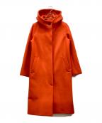 MACKINTOSH LONDONマッキントッシュ ロンドン）の古着「ウールダブルクロスフーデッドコート」｜オレンジ