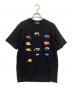 WILDSIDE YOHJI YAMAMOTO（ワイルドサイド ヨウジ ヤマモト）の古着「Multi Lip T-shirt」｜ブラック