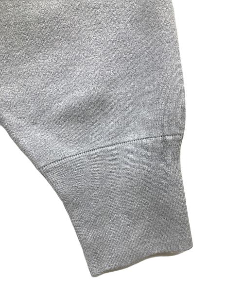 MEIAS（メイアス）MEIAS (メイアス) SILK SMOOTH SWEAT PULL OVER グレー サイズ:Lの古着・服飾アイテム