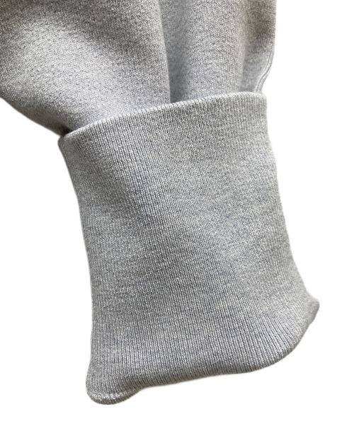 MEIAS（メイアス）MEIAS (メイアス) SILK SMOOTH SWEAT PULL OVER グレー サイズ:Lの古着・服飾アイテム