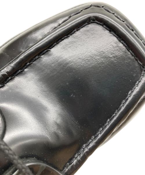 Dr.Martens（ドクターマーチン）Dr.Martens (ドクターマーチン) Durrow 5ホール スクエアローファー ブラック サイズ:UK7の古着・服飾アイテム
