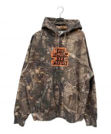 THE BLACK EYE PATCH（ブラックアイパッチ）の古着「OG LABEL SAFETY REAL TREE CAMO HOODIE」｜ベージュ