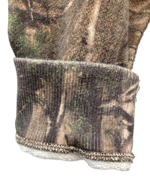 THE BLACK EYE PATCH（ブラックアイパッチ）THE BLACK EYE PATCH (ブラックアイパッチ) OG LABEL SAFETY REAL TREE CAMO HOODIE ベージュ サイズ:XLの古着・服飾アイテム