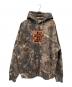 THE BLACK EYE PATCH（ブラックアイパッチ）の古着「OG LABEL SAFETY REAL TREE CAMO HOODIE」｜ベージュ