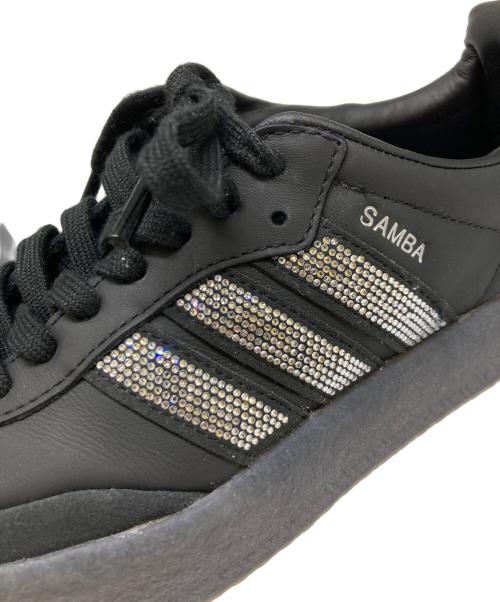 adidas（アディダス）adidas (アディダス) SAMBAE W Rhinestone ブラック サイズ:23の古着・服飾アイテム