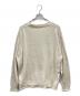 UNIVERSAL PRODUCTS. (ユニバーサルプロダクツ) SILK CREW NECK KNIT アイボリー サイズ:3：7000円