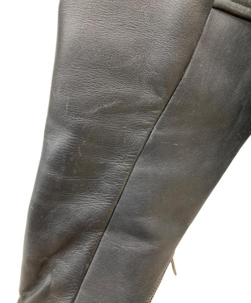 HARLEY-DAVIDSON（ハーレーダビッドソン）HARLEY-DAVIDSON (ハーレーダビッドソン) カウレザーシングルジャケット ブラック サイズ:Lの古着・服飾アイテム