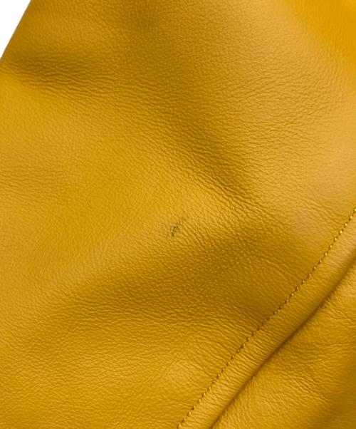 whitesville（ホワイツビル）whitesville (ホワイツビル) 30oz. WOOL MELTON AWARD JACKET “RED FALCONS” ネイビー×イエロー サイズ:38の古着・服飾アイテム