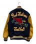 whitesville (ホワイツビル) 30oz. WOOL MELTON AWARD JACKET “RED FALCONS” ネイビー×イエロー サイズ:38：40000円