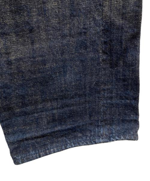 YAMANE（ヤマネ）YAMANE (ヤマネ) 刺繍デザインデニムパンツ インディゴ サイズ:W31の古着・服飾アイテム