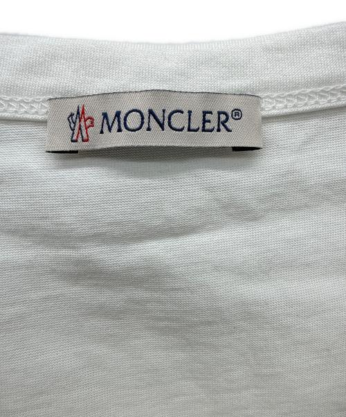 MONCLER（モンクレール）MONCLER (モンクレール) MAGLIA T-SHIRT ホワイト サイズ:XLの古着・服飾アイテム