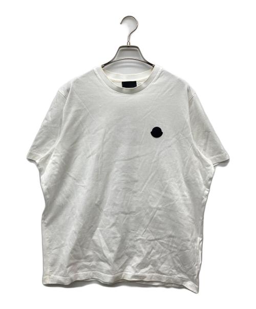MONCLER（モンクレール）MONCLER (モンクレール) MAGLIA T-SHIRT ホワイト サイズ:Lの古着・服飾アイテム