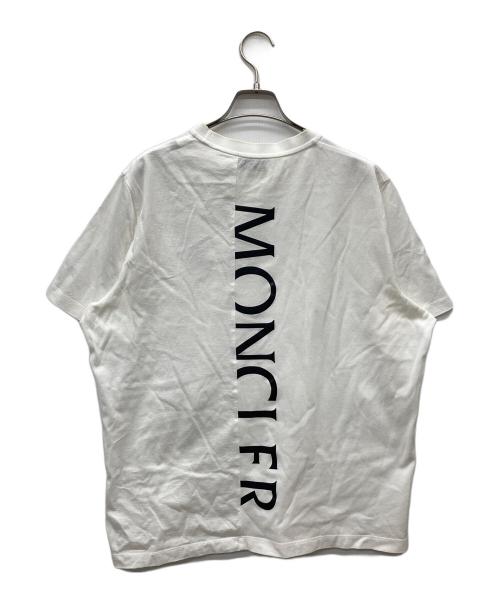 MONCLER（モンクレール）MONCLER (モンクレール) MAGLIA T-SHIRT ホワイト サイズ:Lの古着・服飾アイテム