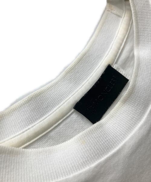 MONCLER（モンクレール）MONCLER (モンクレール) MAGLIA T-SHIRT ホワイト サイズ:Lの古着・服飾アイテム