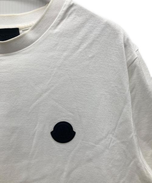 MONCLER（モンクレール）MONCLER (モンクレール) MAGLIA T-SHIRT ホワイト サイズ:Lの古着・服飾アイテム