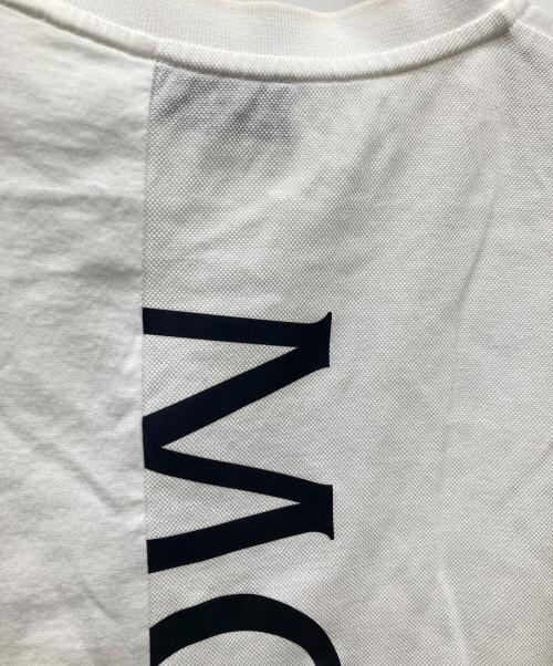 MONCLER（モンクレール）MONCLER (モンクレール) MAGLIA T-SHIRT ホワイト サイズ:Lの古着・服飾アイテム