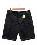 HERMESエルメス）の古着「コットンショートパンツ」｜ブラック