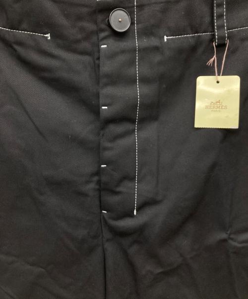 HERMES（エルメス）HERMES (エルメス) コットンショートパンツ ブラック サイズ:44 未使用品の古着・服飾アイテム