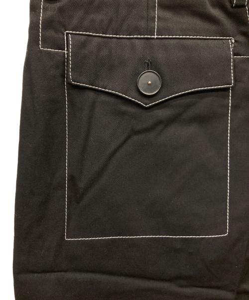 HERMES（エルメス）HERMES (エルメス) コットンショートパンツ ブラック サイズ:44 未使用品の古着・服飾アイテム