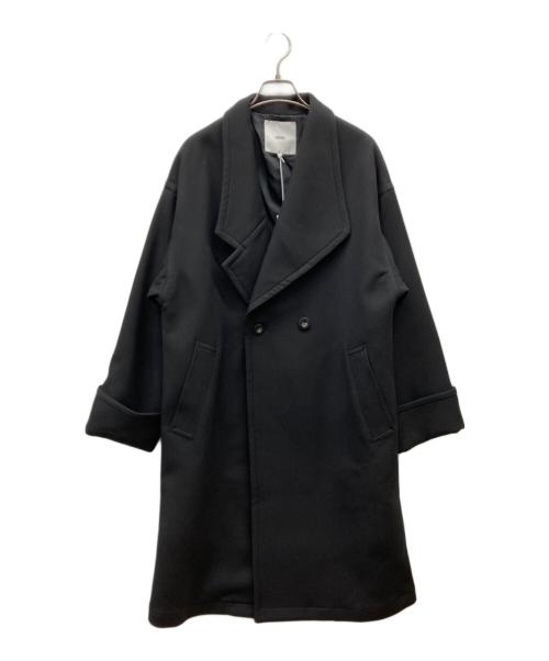 UN3D.（アンスリード）UN3D. (アンスリード) ASYMME COLLAR DOLMAN COAT ブラック サイズ:FREEの古着・服飾アイテム