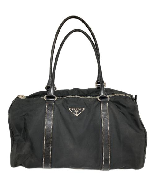 PRADA（プラダ）PRADA (プラダ) ミニボストンバッグ ハンドバッグ ブラック サイズ:-の古着・服飾アイテム