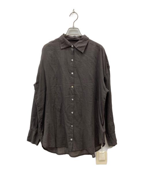 Sea Room lynn（シールームリン）Sea Room Lynn (シールームリン) ECO FABRICコットンルーズシャツ ブラウン サイズ:FREE 未使用品の古着・服飾アイテム