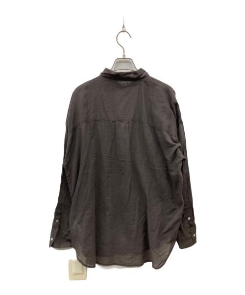 Sea Room lynn（シールームリン）Sea Room Lynn (シールームリン) ECO FABRICコットンルーズシャツ ブラウン サイズ:FREE 未使用品の古着・服飾アイテム