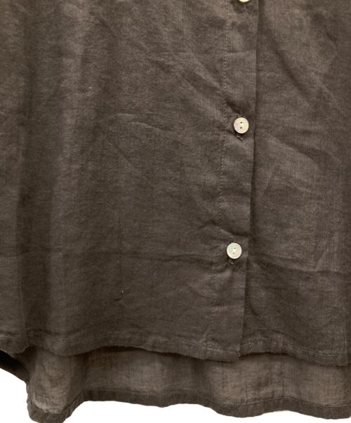 Sea Room lynn（シールームリン）Sea Room Lynn (シールームリン) ECO FABRICコットンルーズシャツ ブラウン サイズ:FREE 未使用品の古着・服飾アイテム