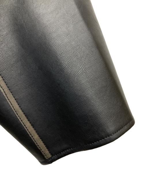 Sea Room lynn（シールームリン）Sea Room lynn (シールームリン) VintageECOフェイクレザージャケット ブラック サイズ:SHORTの古着・服飾アイテム