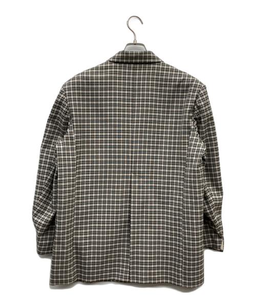 Sea Room lynn（シールームリン）Sea Room lynn (シールームリン) BOYFRIEND テーラードジャケット アイボリー×ブラック サイズ:M 未使用品の古着・服飾アイテム