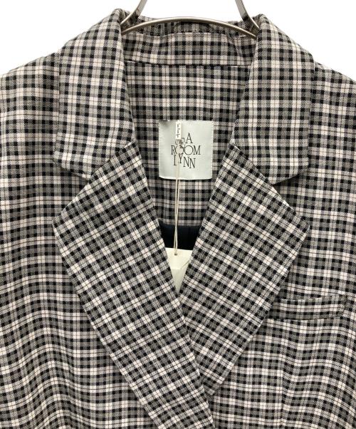 Sea Room lynn（シールームリン）Sea Room lynn (シールームリン) BOYFRIEND テーラードジャケット アイボリー×ブラック サイズ:M 未使用品の古着・服飾アイテム