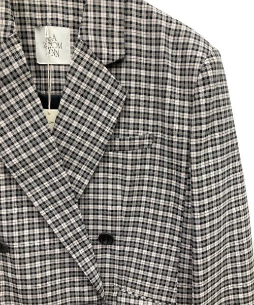 Sea Room lynn（シールームリン）Sea Room lynn (シールームリン) BOYFRIEND テーラードジャケット アイボリー×ブラック サイズ:M 未使用品の古着・服飾アイテム