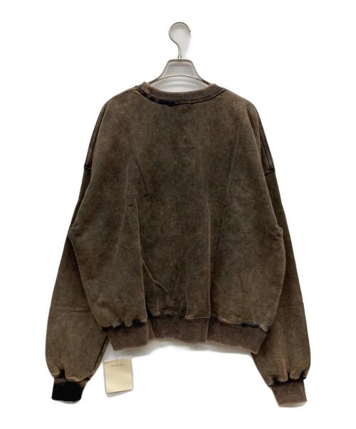 Sea Room lynn（シールームリン）Sea Room lynn (シールームリン) Acid dye ダメージSweatプルオーバー&パンツ アシッドブラウン サイズ:FREE 未使用品の古着・服飾アイテム