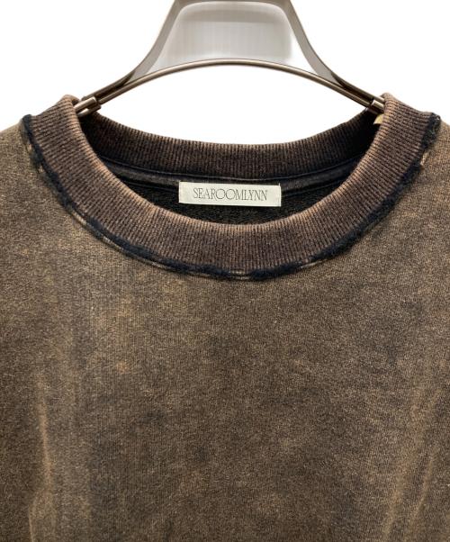 Sea Room lynn（シールームリン）Sea Room lynn (シールームリン) Acid dye ダメージSweatプルオーバー&パンツ アシッドブラウン サイズ:FREE 未使用品の古着・服飾アイテム