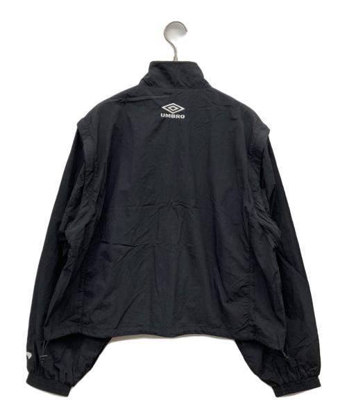 Sea Room lynn（シールームリン）Sea Room lynn (シールームリン) UMBRO (アンブロ) ナイロントラックジャケット&パンツ ブラック サイズ:Free / M 未使用品の古着・服飾アイテム