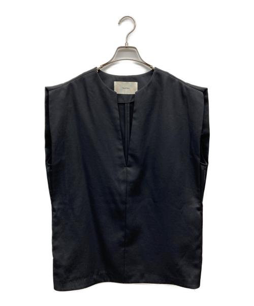 TODAYFUL（トゥデイフル）TODAYFUL (トゥデイフル) Keyneck Satin Pullover ブラック サイズ:FREE 未使用品の古着・服飾アイテム