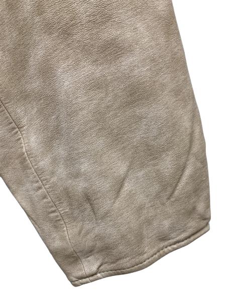 Sea Room lynn（シールームリン）Sea Room lynn (シールームリン) Vintage ECOレザーBIGライダース ベージュ サイズ:S 未使用品の古着・服飾アイテム