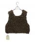 Sea Room Lynn (シールームリン) HM extra warm 2wayニットベスト ブラウン サイズ:FREE 未使用品：6000円