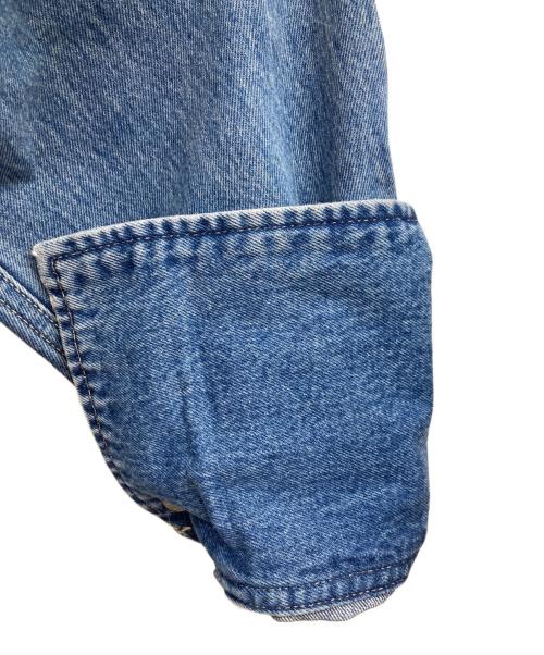 Sea Room lynn（シールームリン）Sea Room lynn (シールームリン) Wideカフスdenim シャツジャケット ブルー サイズ:FREE 未使用品の古着・服飾アイテム