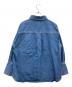 Sea Room lynn (シールームリン) Wideカフスdenim シャツジャケット ブルー サイズ:FREE 未使用品：8000円