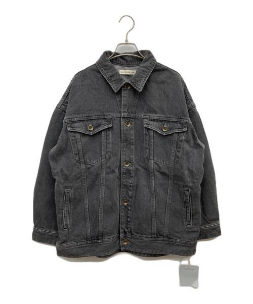 Sea Room lynn（シールームリン）Sea Room Lynn (シールームリン) LOOSEシルエットデニムGジャン ブラック サイズ:FREE 未使用品の古着・服飾アイテム