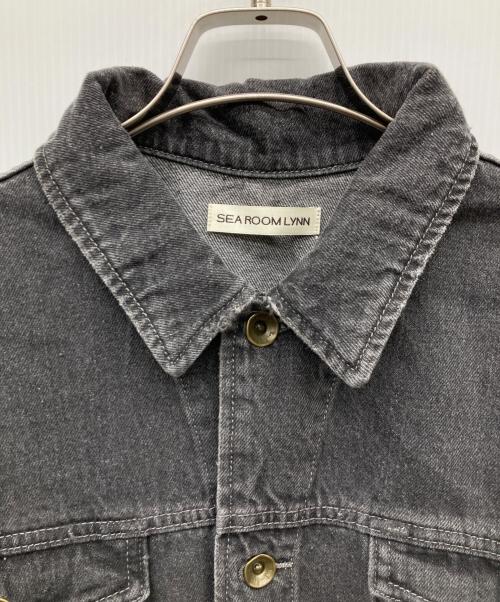 Sea Room lynn（シールームリン）Sea Room Lynn (シールームリン) LOOSEシルエットデニムGジャン ブラック サイズ:FREE 未使用品の古着・服飾アイテム