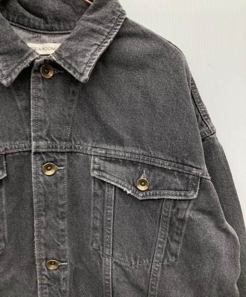 Sea Room lynn（シールームリン）Sea Room Lynn (シールームリン) LOOSEシルエットデニムGジャン ブラック サイズ:FREE 未使用品の古着・服飾アイテム