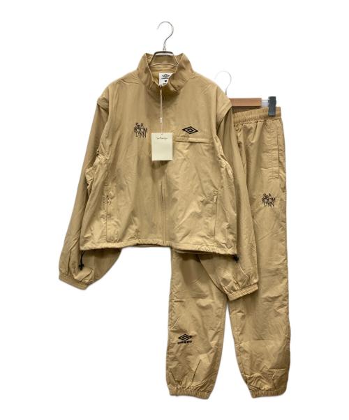 Sea Room lynn（シールームリン）Sea Room Lynn (シールームリン) UMBRO (アンブロ) セットアップ ナイロントラックジャケット&パンツ ベージュ サイズ:FREE 未使用品の古着・服飾アイテム