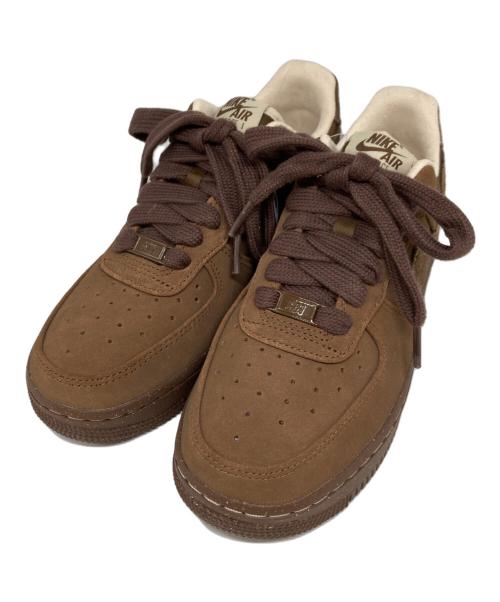 NIKE（ナイキ）NIKE (ナイキ) WMNS AIR FORCE 1 '07 ブラウン サイズ:24cm 未使用品の古着・服飾アイテム