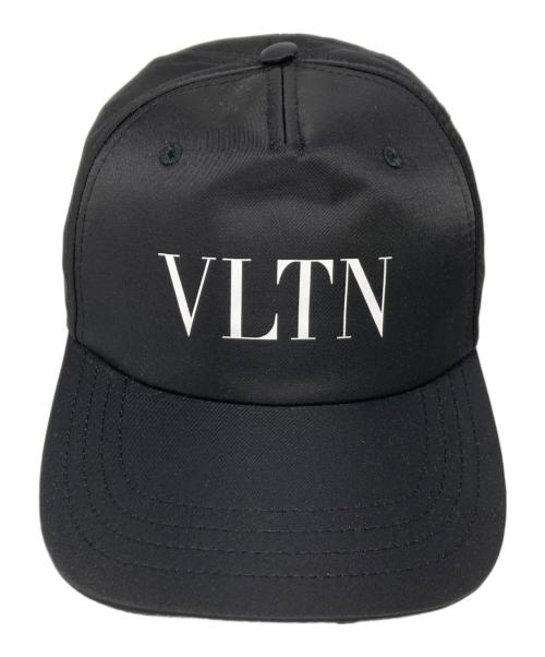 VALENTINO GARAVANI（ヴァレンティノ・ガラヴァーニ）VALENTINO GARAVANI (ヴァレンティノ・ガラヴァーニ) VLTNロゴ BASEBALL HAT ブラック サイズ:58cmの古着・服飾アイテム