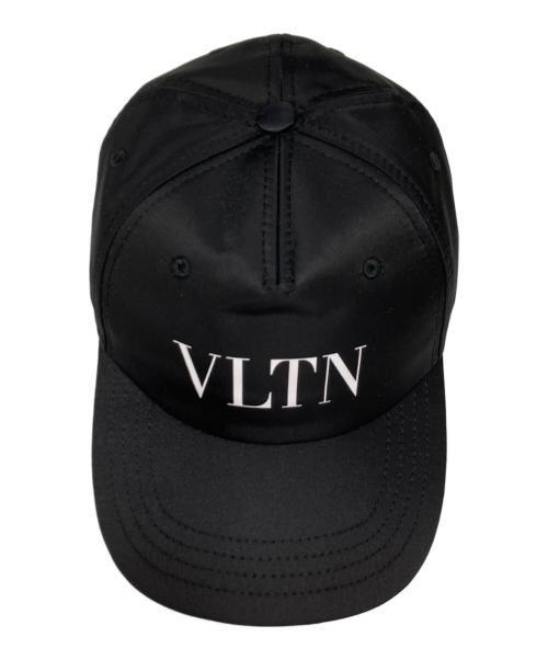 VALENTINO GARAVANI（ヴァレンティノ・ガラヴァーニ）VALENTINO GARAVANI (ヴァレンティノ・ガラヴァーニ) VLTNロゴ BASEBALL HAT ブラック サイズ:58cmの古着・服飾アイテム