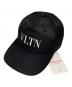 VALENTINO GARAVANI（ヴァレンティノ・ガラヴァーニ）の古着「VLTNロゴ BASEBALL HAT」｜ブラック